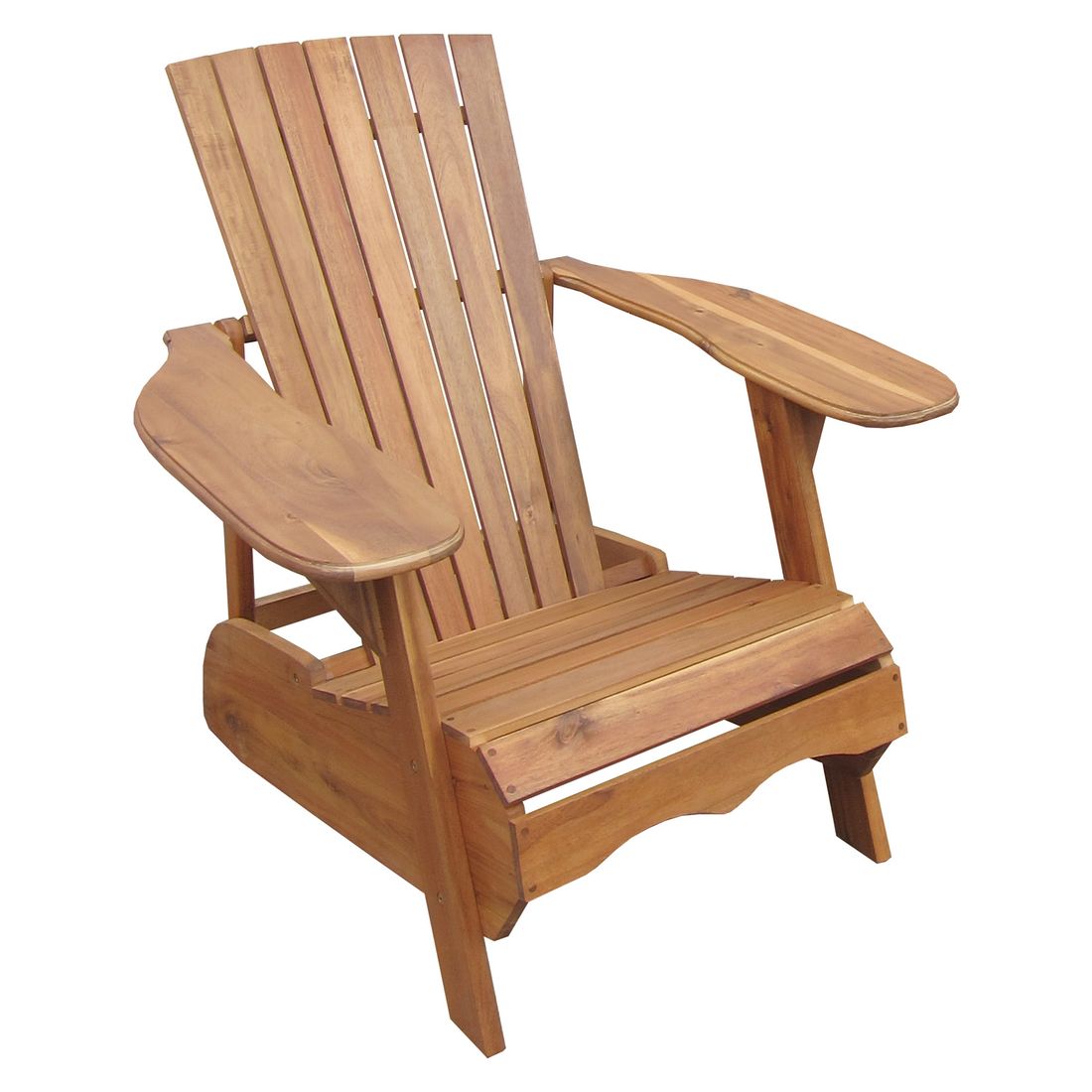 OUTLIV. Classic Adirondack Loungesessel Akazie