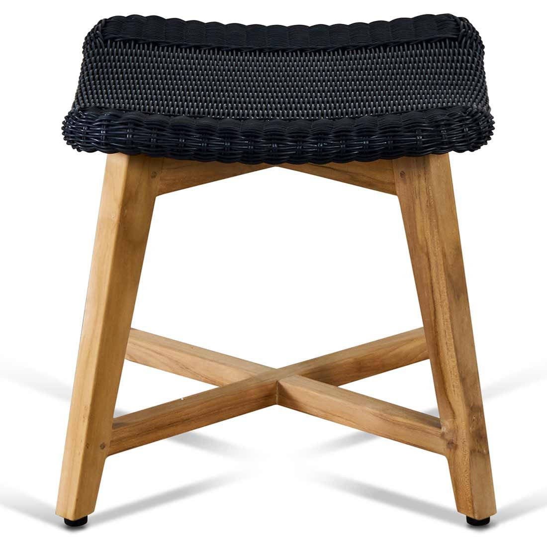 OUTLIV. Clovelly Hocker Teak/Geflecht