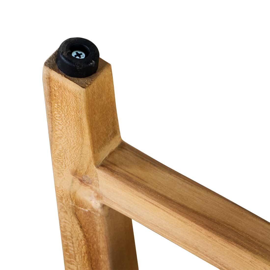 OUTLIV. Clovelly Hocker Teak/Geflecht
