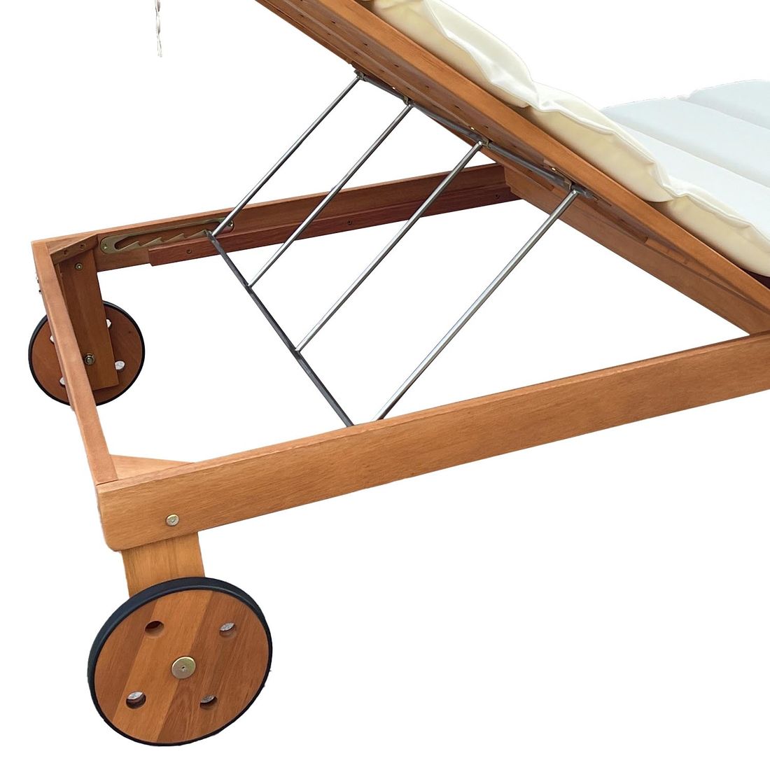 OUTLIV. Columbia Daybed verstellbar 200x120cm Eukalyptus/Polyester