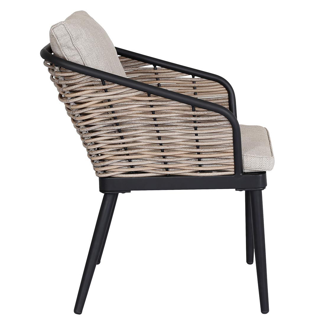 OUTLIV. Da Vinci Gartensessel Aluminium/Geflecht