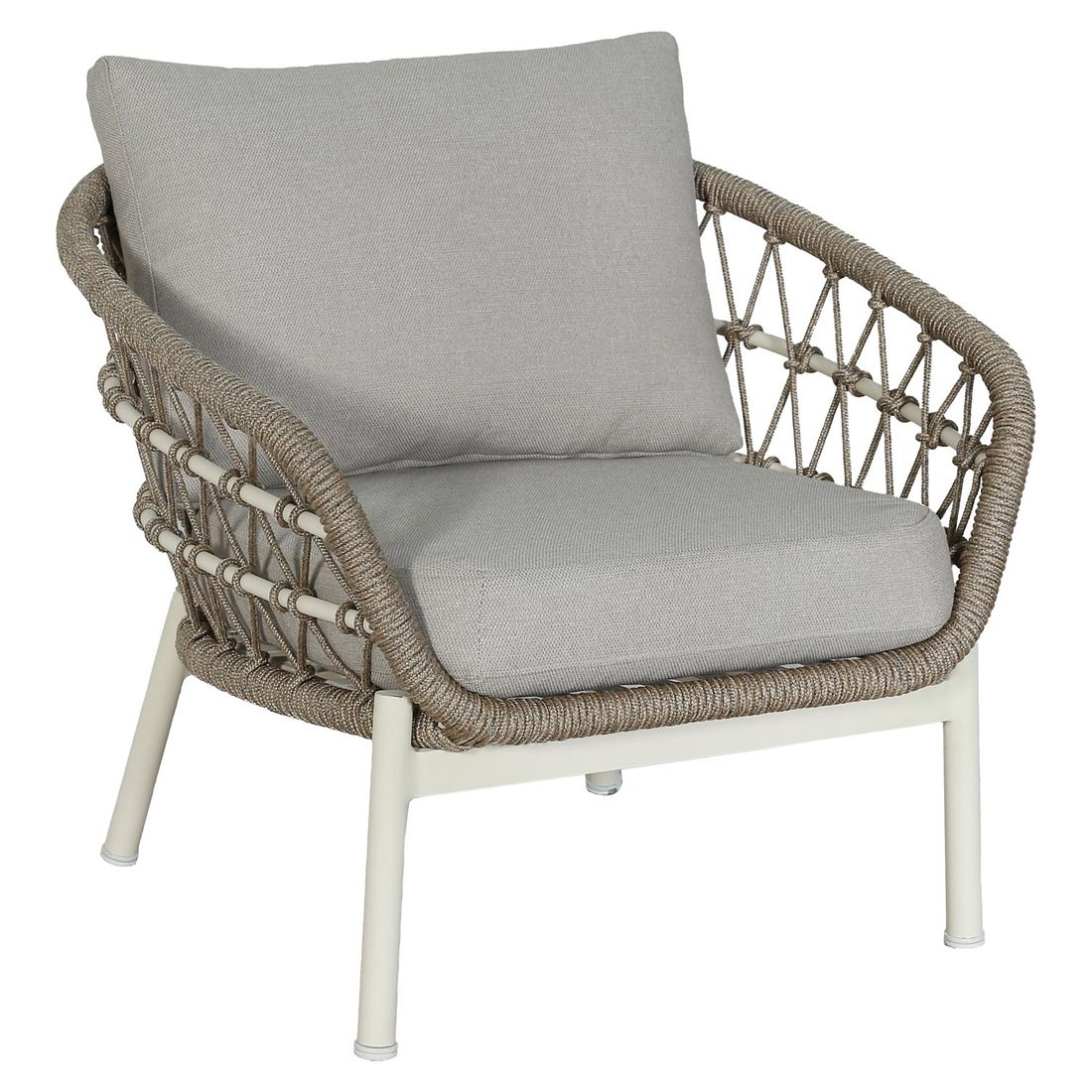 OUTLIV. Dakota Loungeset inkl. Loungetisch Aluminium/Rope