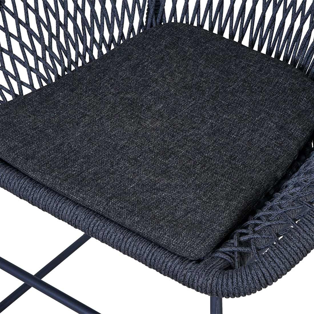 OUTLIV. Edson Gartensessel Aluminium/Rope inkl. Kissen