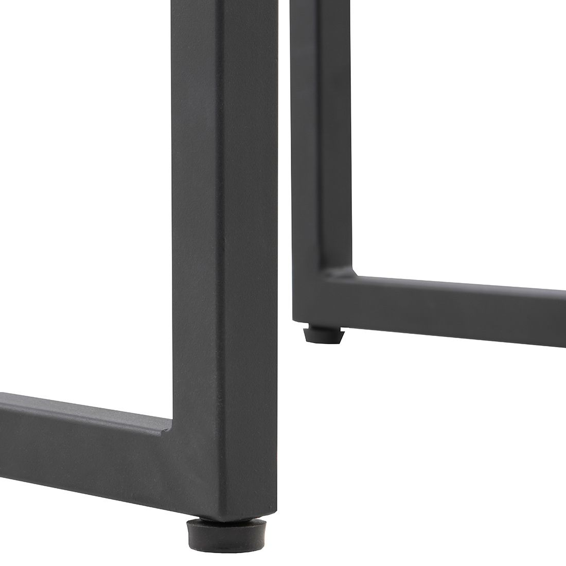 OUTLIV. Floris Hocker Stahl/Akazie