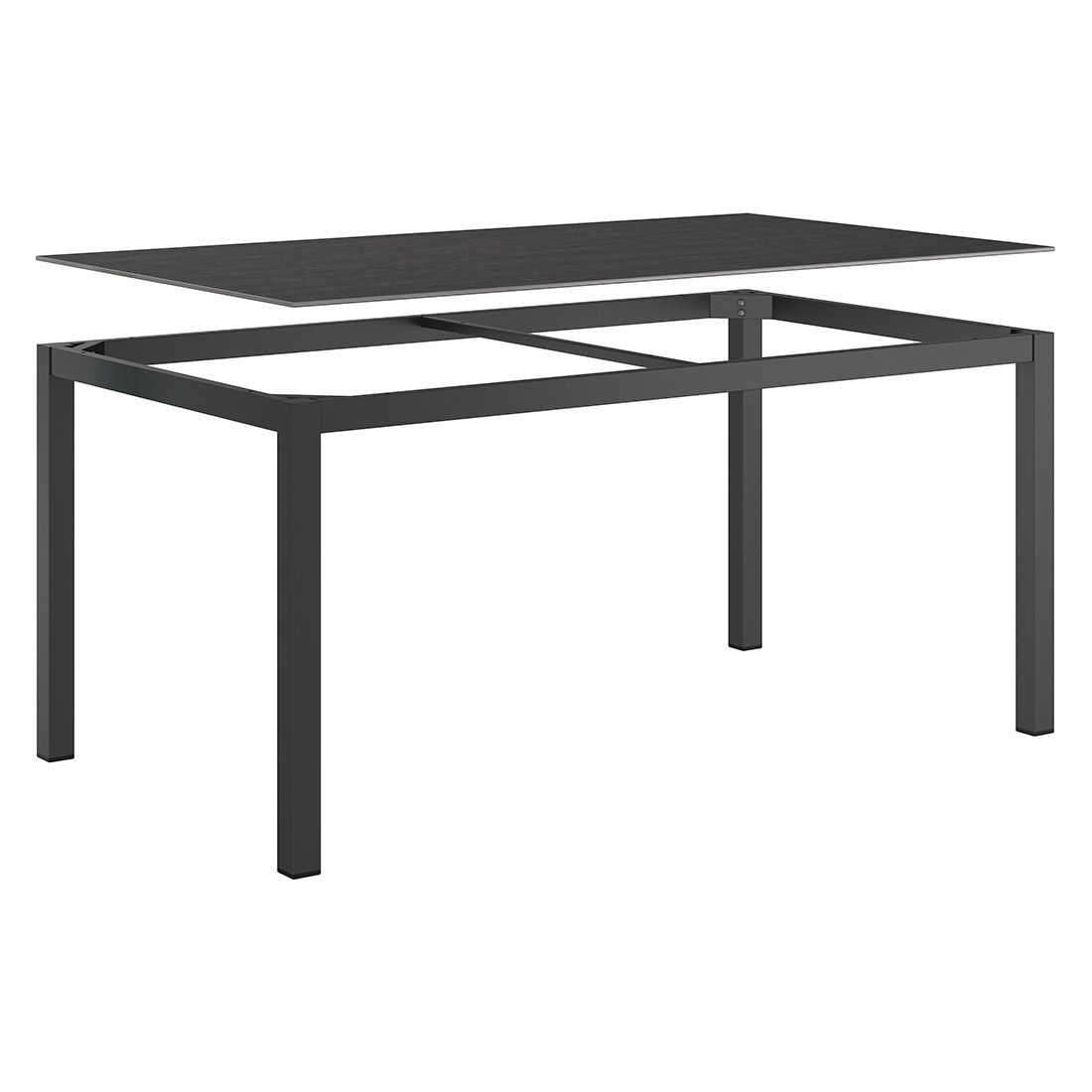 OUTLIV. Gartentisch  160x90cm Aluminium/Dekton