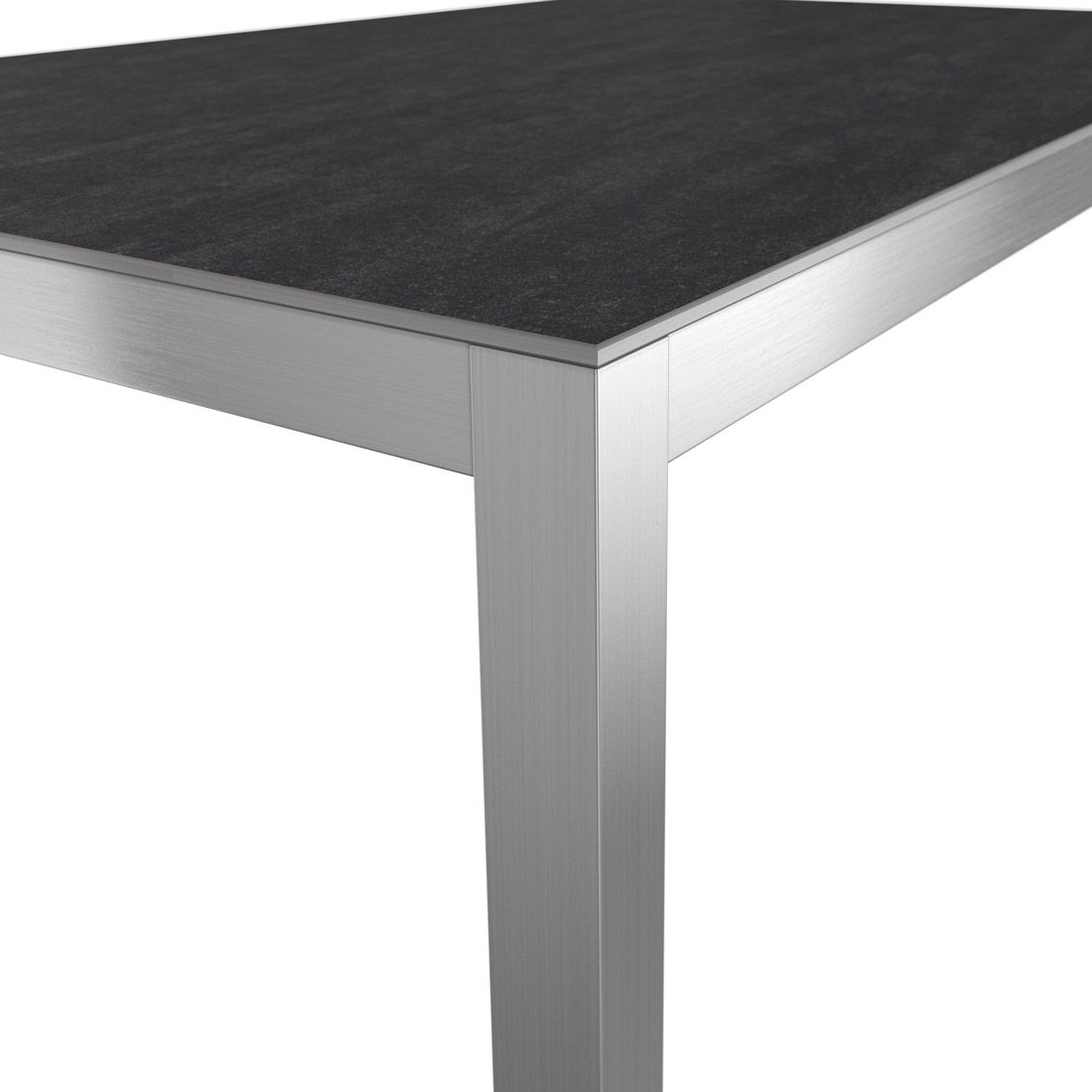 OUTLIV. Gartentisch  160x90cm Edelstahl/Dekton