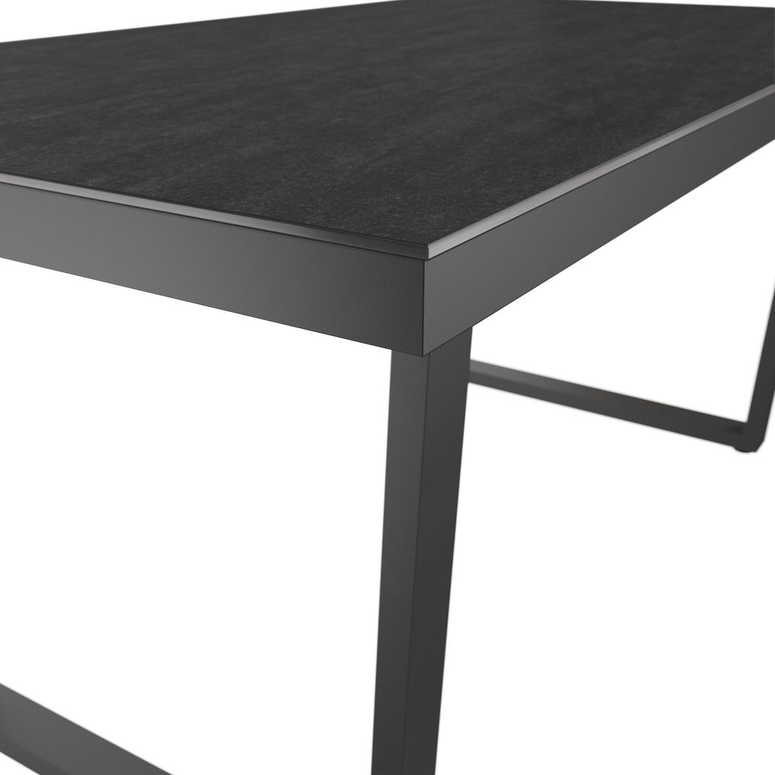 OUTLIV. Gartentisch 160x90cm Edelstahl/Dekton