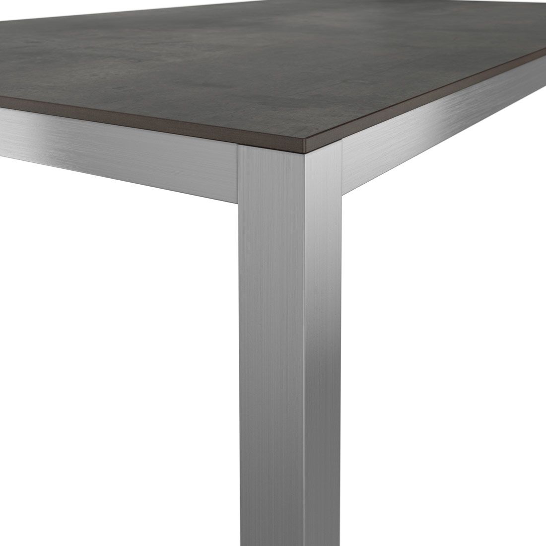 OUTLIV. Gartentisch 160x90cm Edelstahl/HPL