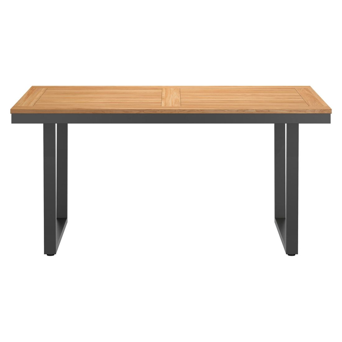 OUTLIV. Gartentisch 160x90cm Edelstahl/Teak