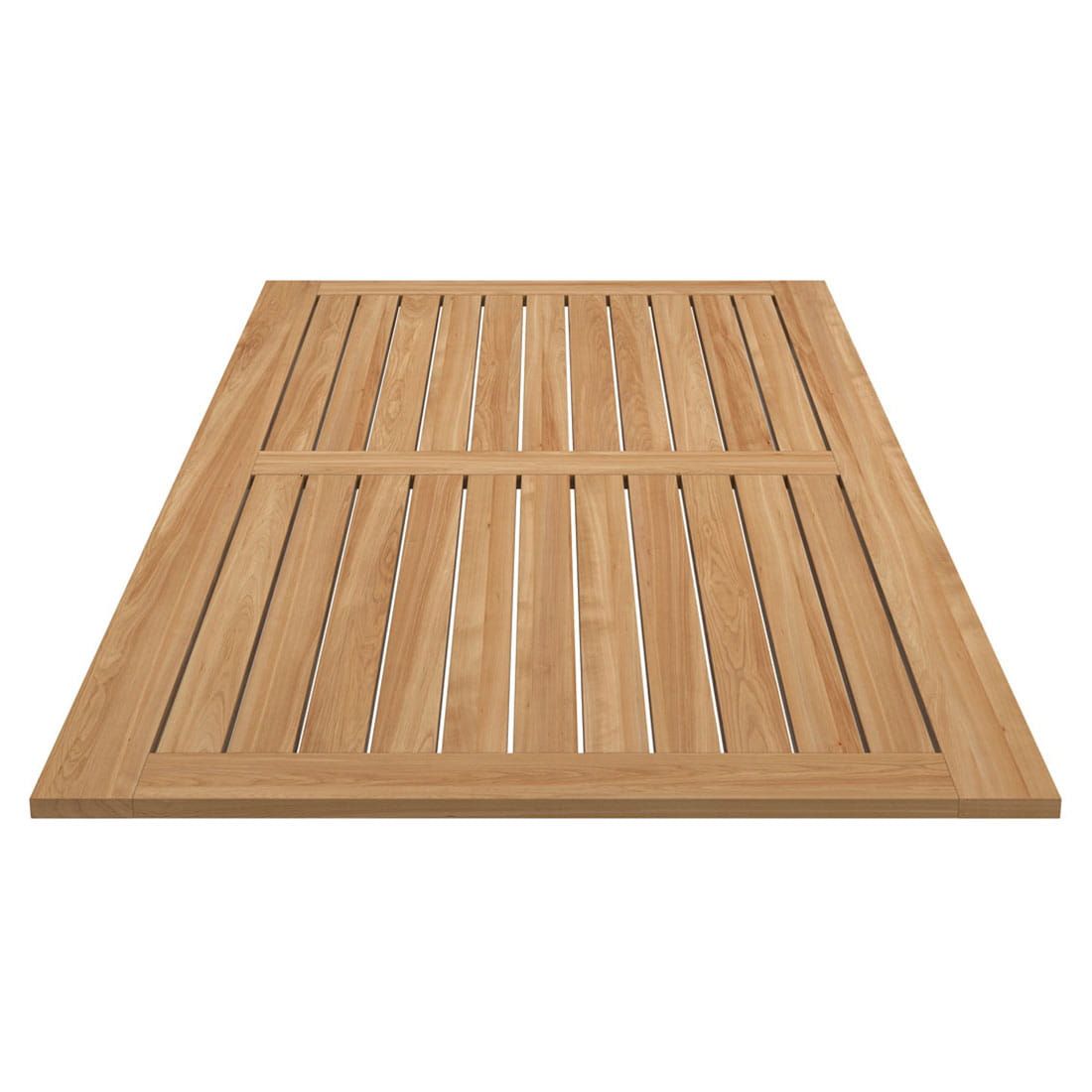 Stern Gartentisch 200x100cm Aluminium/Teak