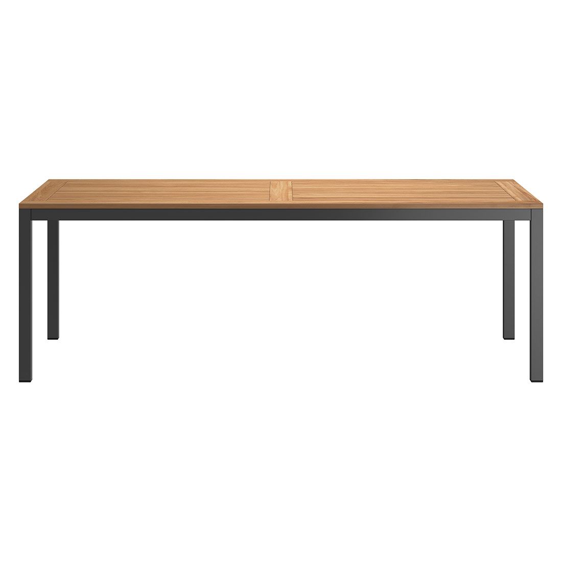 OUTLIV. Gartentisch 220x100 cm Alumininum/Teak