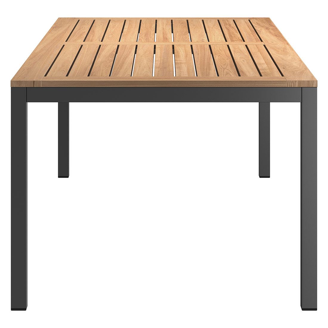 OUTLIV. Gartentisch 220x100 cm Alumininum/Teak