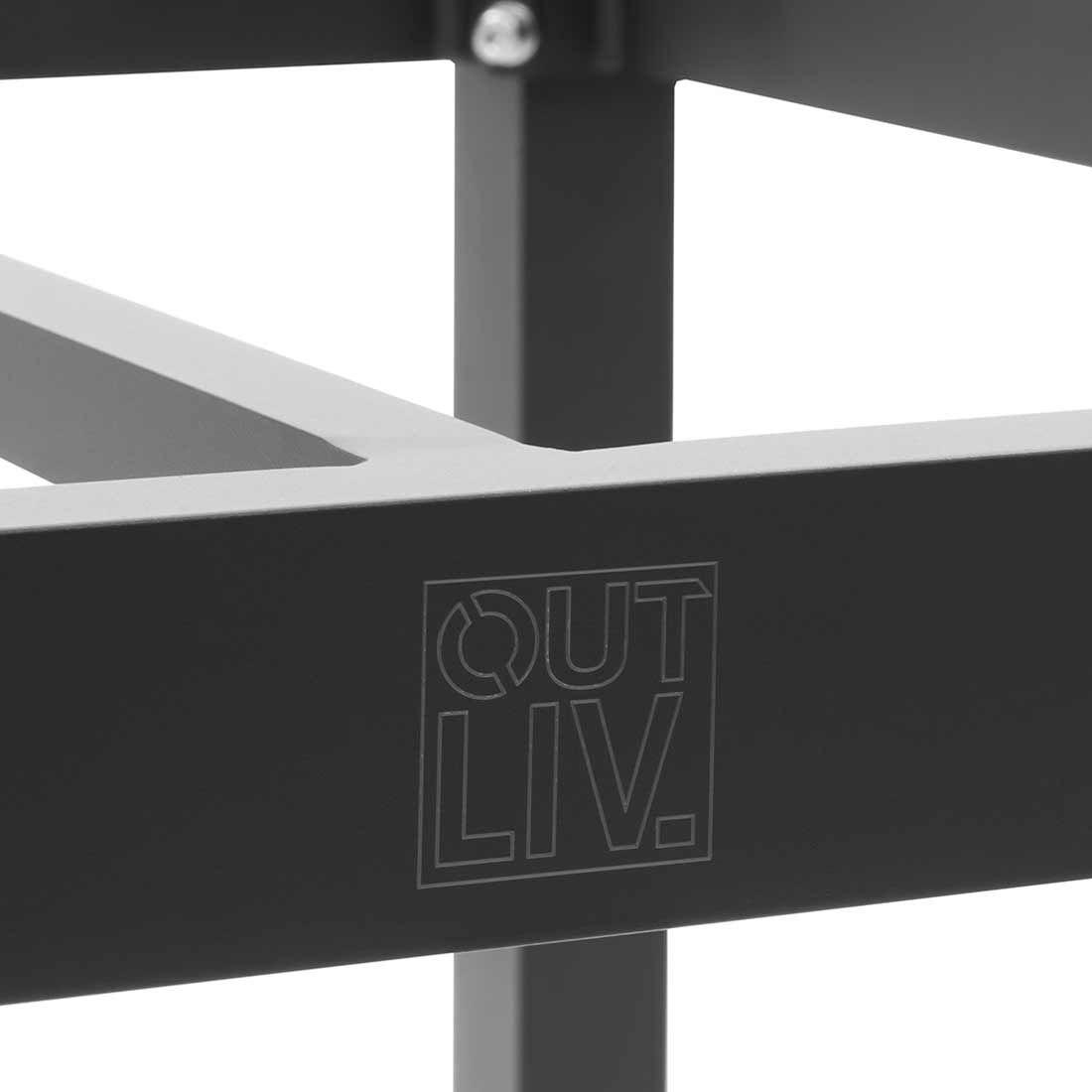 OUTLIV. Gartentisch  220x100cm Aluminium/Dekton