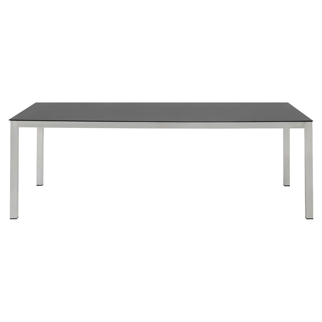 OUTLIV. Gartentisch 220x100cm Edelstahl/Glas-Keramik