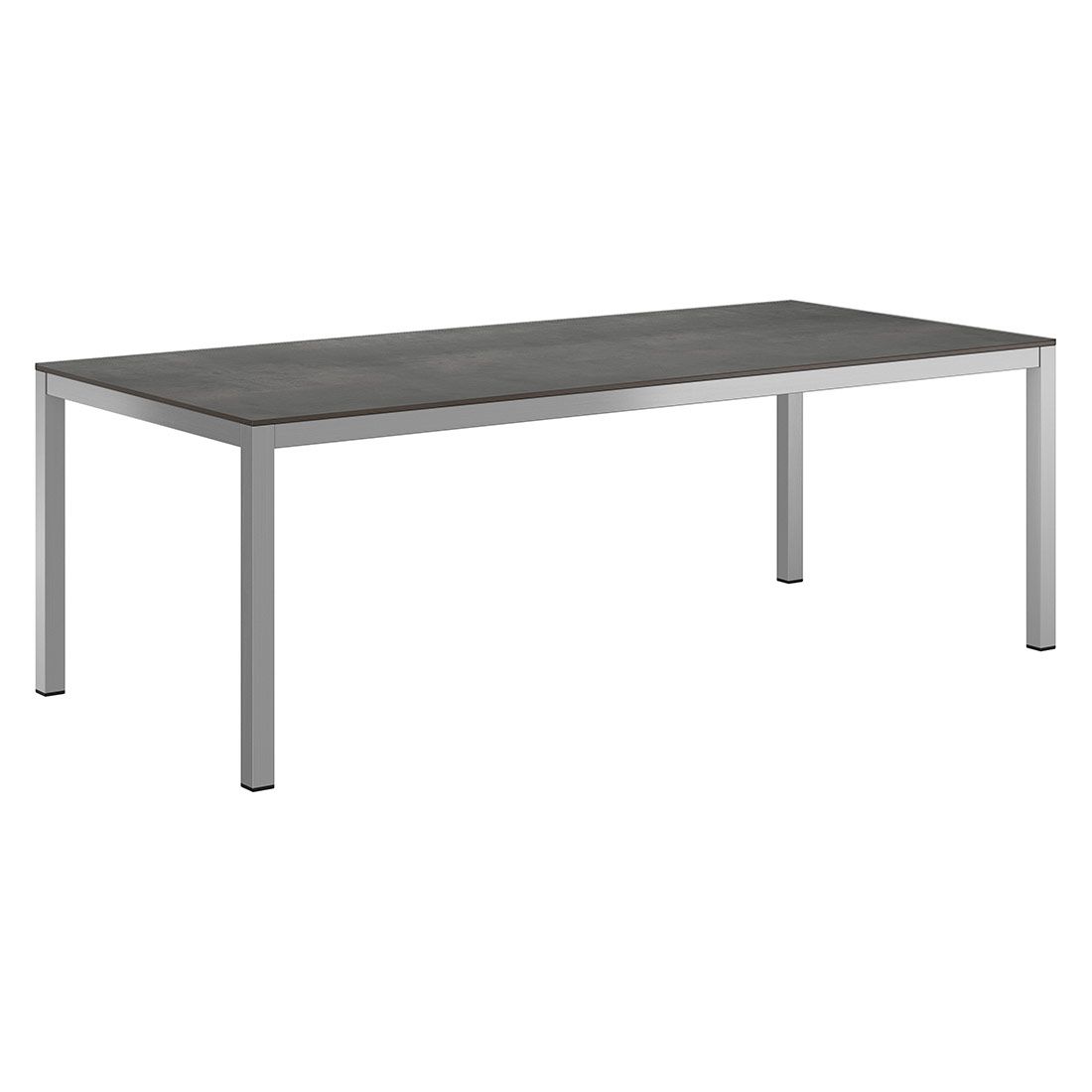 OUTLIV. Gartentisch 220x100cm Edelstahl/HPL