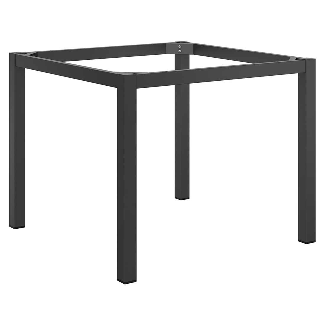 OUTLIV. Gartentisch 90x90 cm  Aluminium/Keramik-Glas