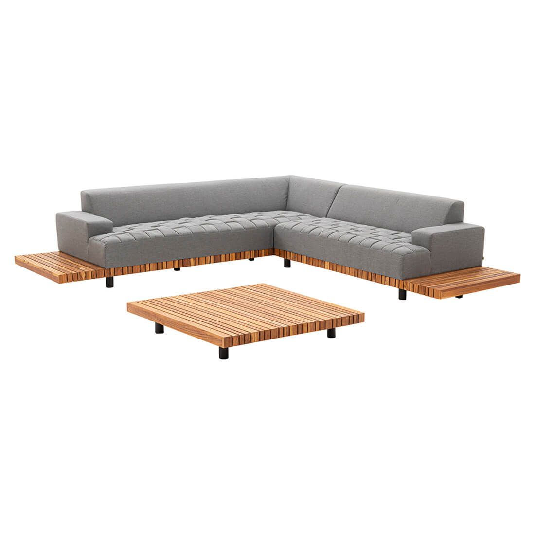 OUTLIV. Icon Ecklounge  Teak/Sunbrella