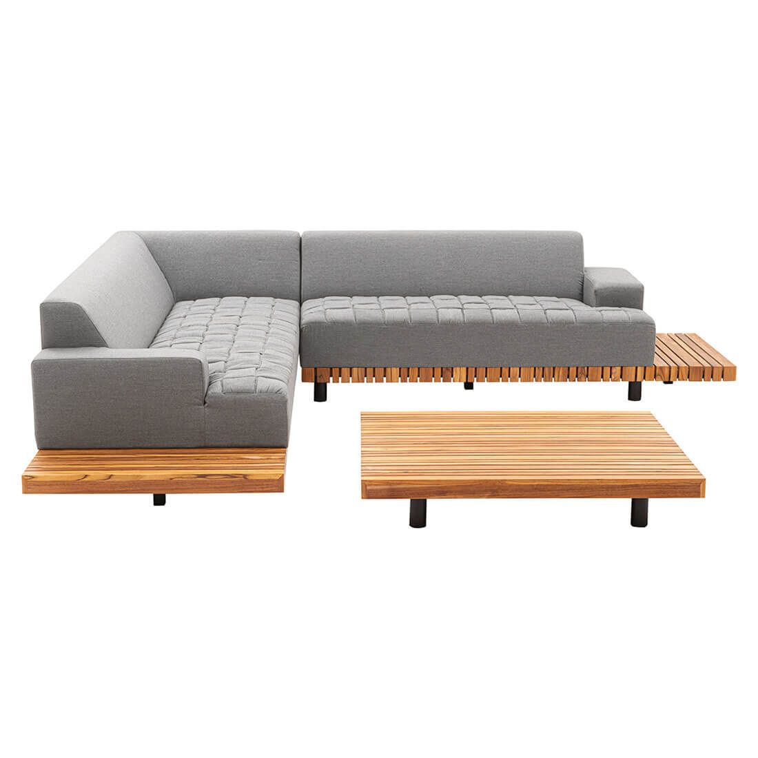 OUTLIV. Icon Ecklounge  Teak/Sunbrella