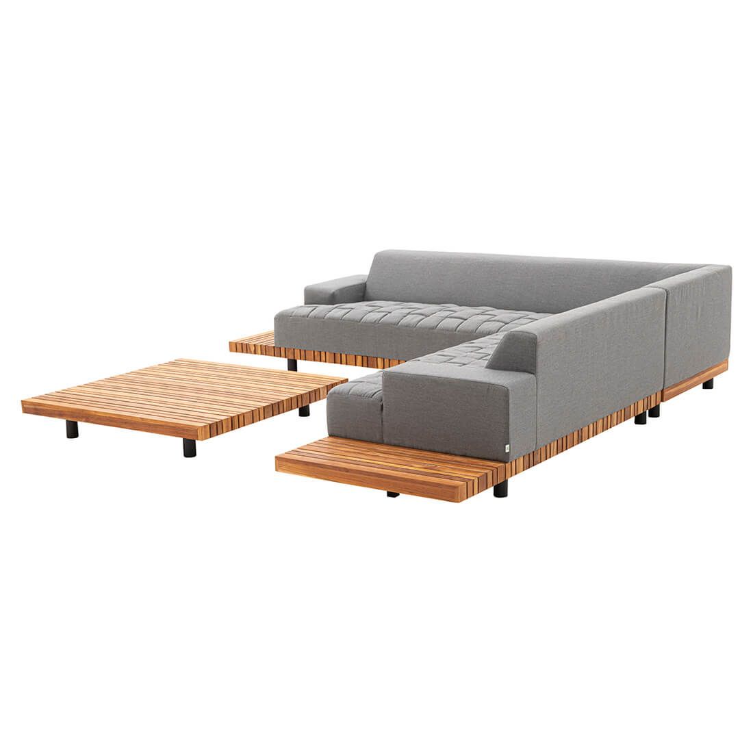 OUTLIV. Icon Ecklounge  Teak/Sunbrella