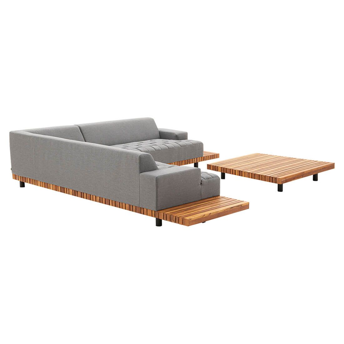 OUTLIV. Icon Ecklounge  Teak/Sunbrella