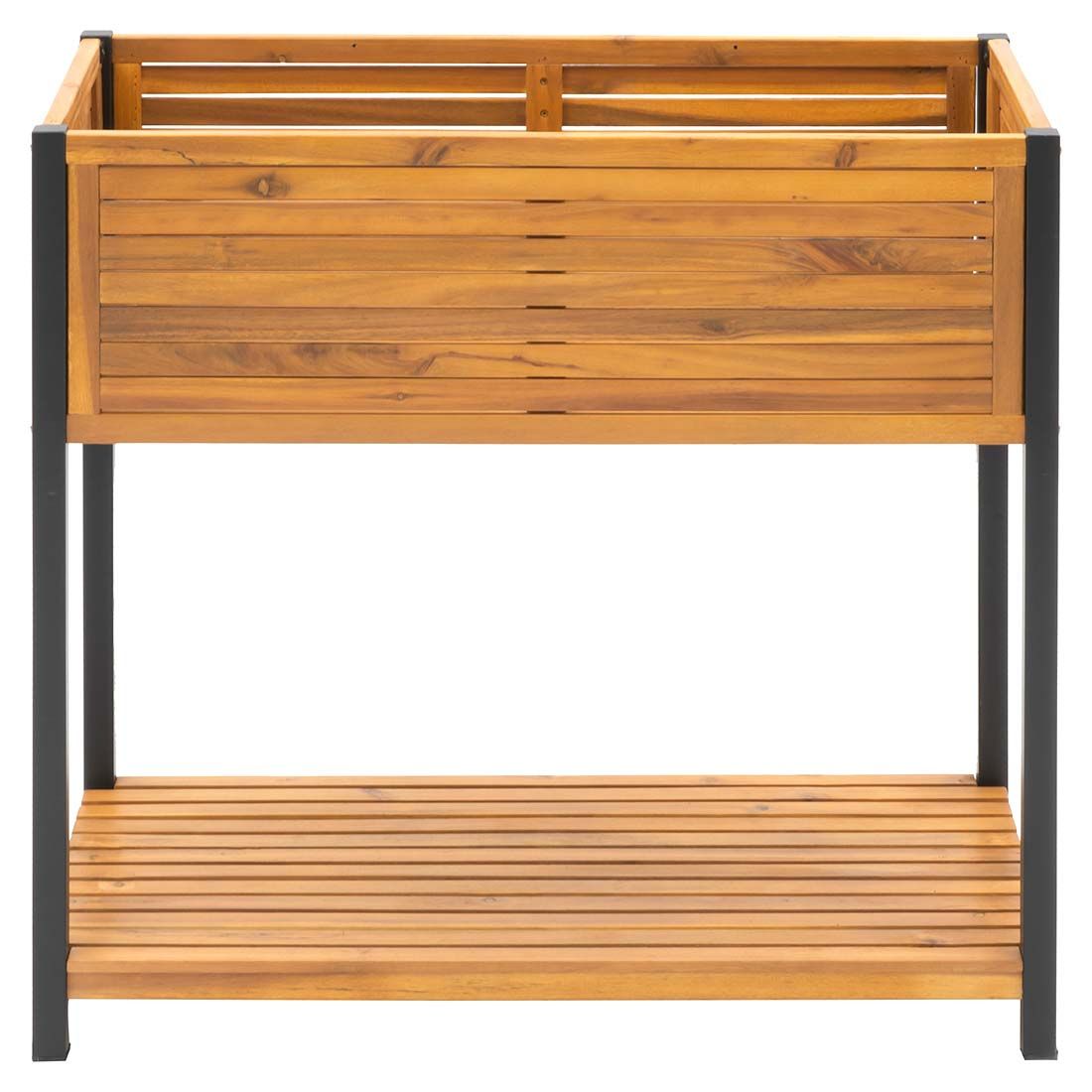 OUTLIV. Bern Hochbeet 90x45x90cm Stahl/Akazie