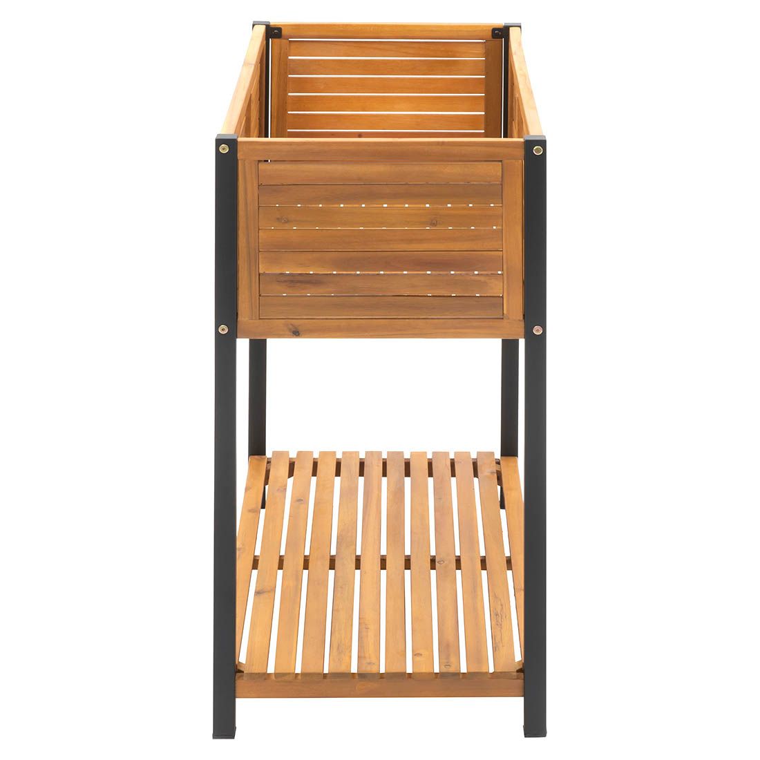 OUTLIV. Bern Hochbeet 90x45x90cm Stahl/Akazie