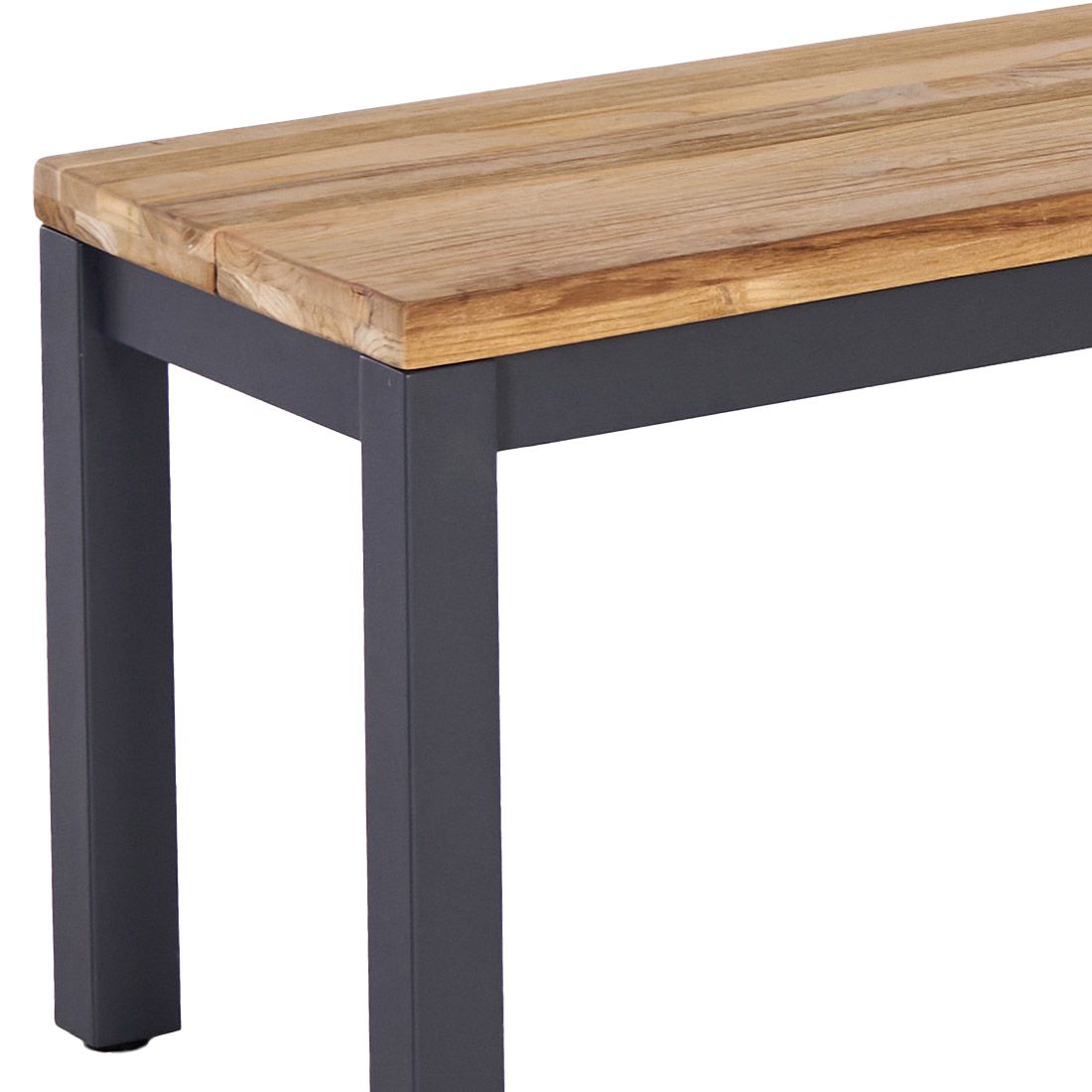 OUTLIV. Kobe Gartenbank Aluminium/Teak
