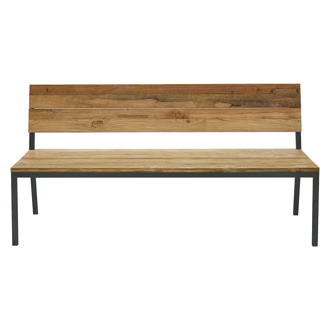 OUTLIV. Kobe Gartenbank 180 cm Edelstahl/Teak
