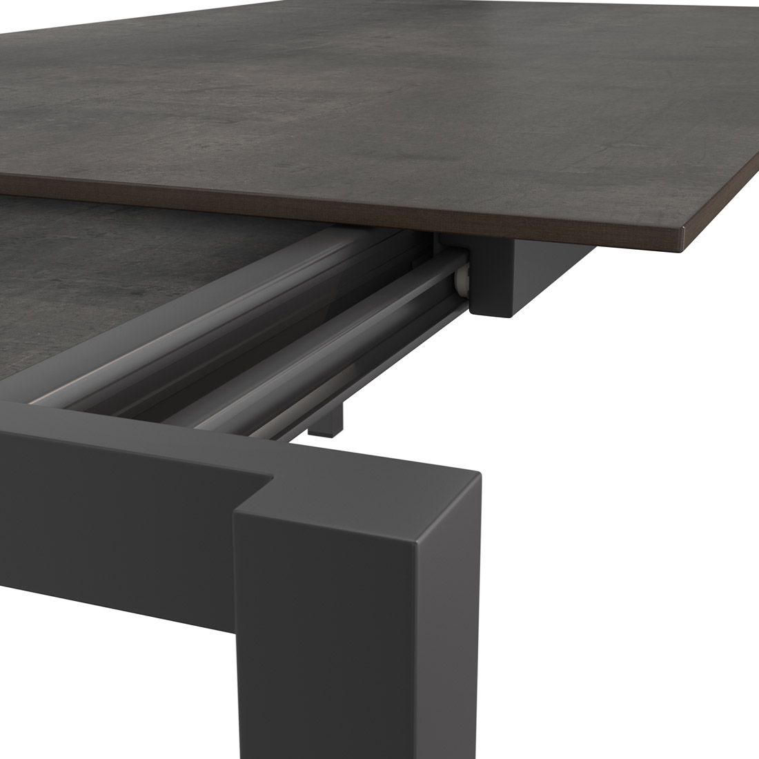 OUTLIV. Kobe Gartenmöbel-Set M (4 Plätze) Tisch 160/217/267x91cm