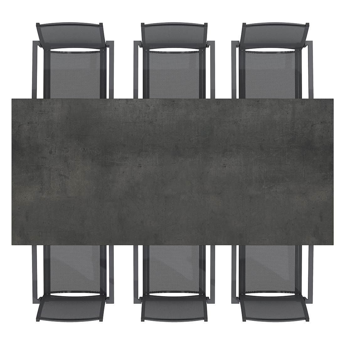 OUTLIV. Kobe Gartenmöbel-Set L (6 Plätze) Tisch 220x100cm
