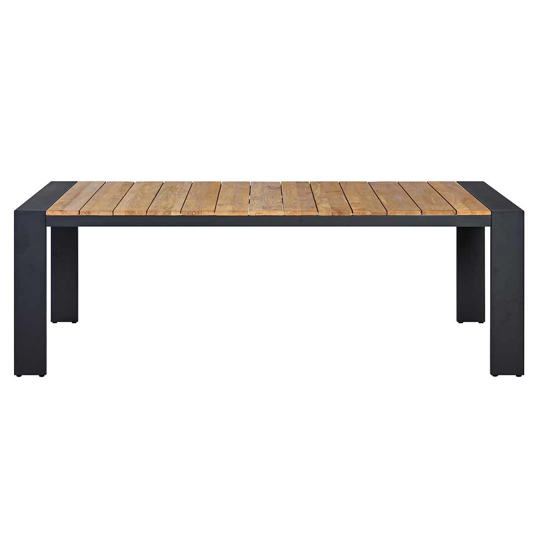 OUTLIV. Konis Gartentisch Aluminium/Teak