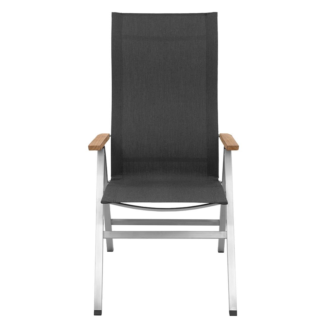 OUTLIV. Kreta Gartenmöbelset 7-tlg. Klappsessel mit Tisch 220x100cm