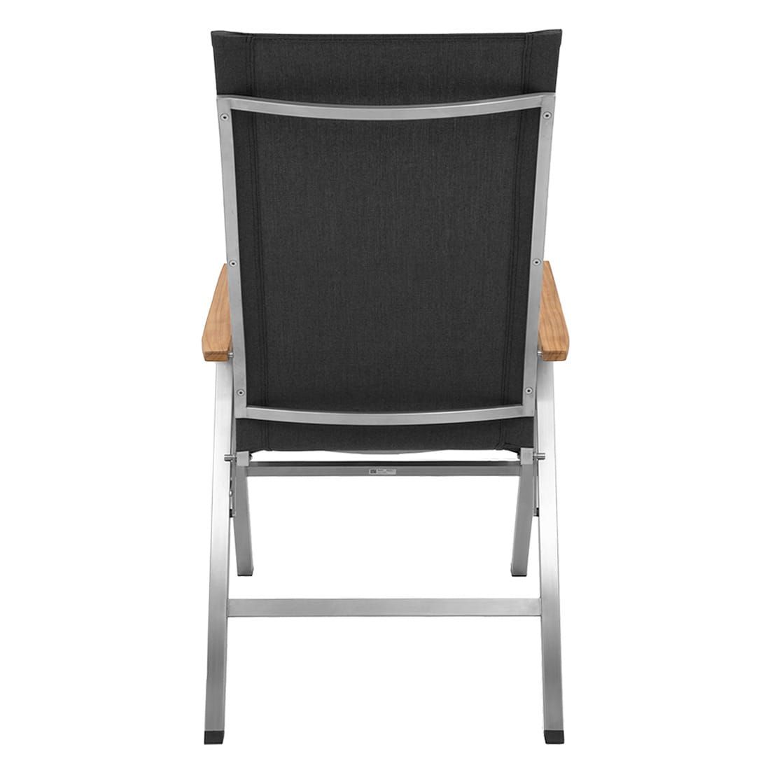 OUTLIV. Kreta Gartenmöbelset 7-tlg. Klappsessel mit Tisch 220x100cm