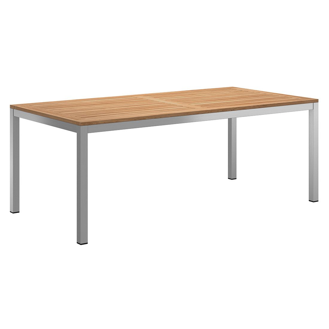 OUTLIV. Kreta Gartenmöbelset 7-tlg. Klappsessel mit Tisch 220x100cm