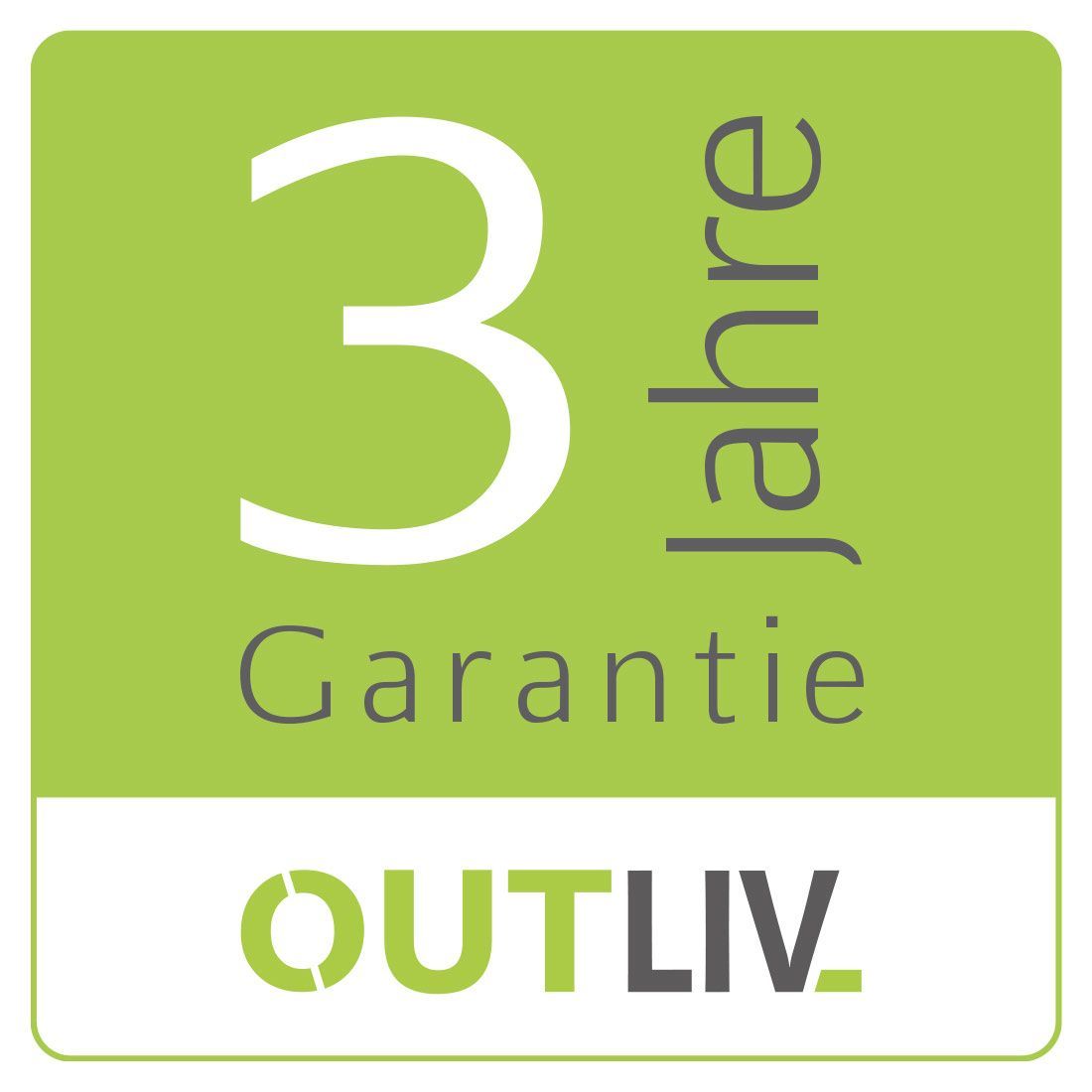 OUTLIV. Lazy Susan Drehteller Teak
