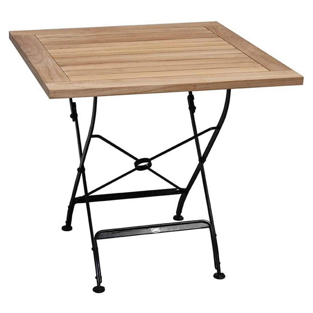 OUTLIV. Lindau Gartenmöbel-Set S (2 Plätze) mit Zebra Tisch 80x80cm