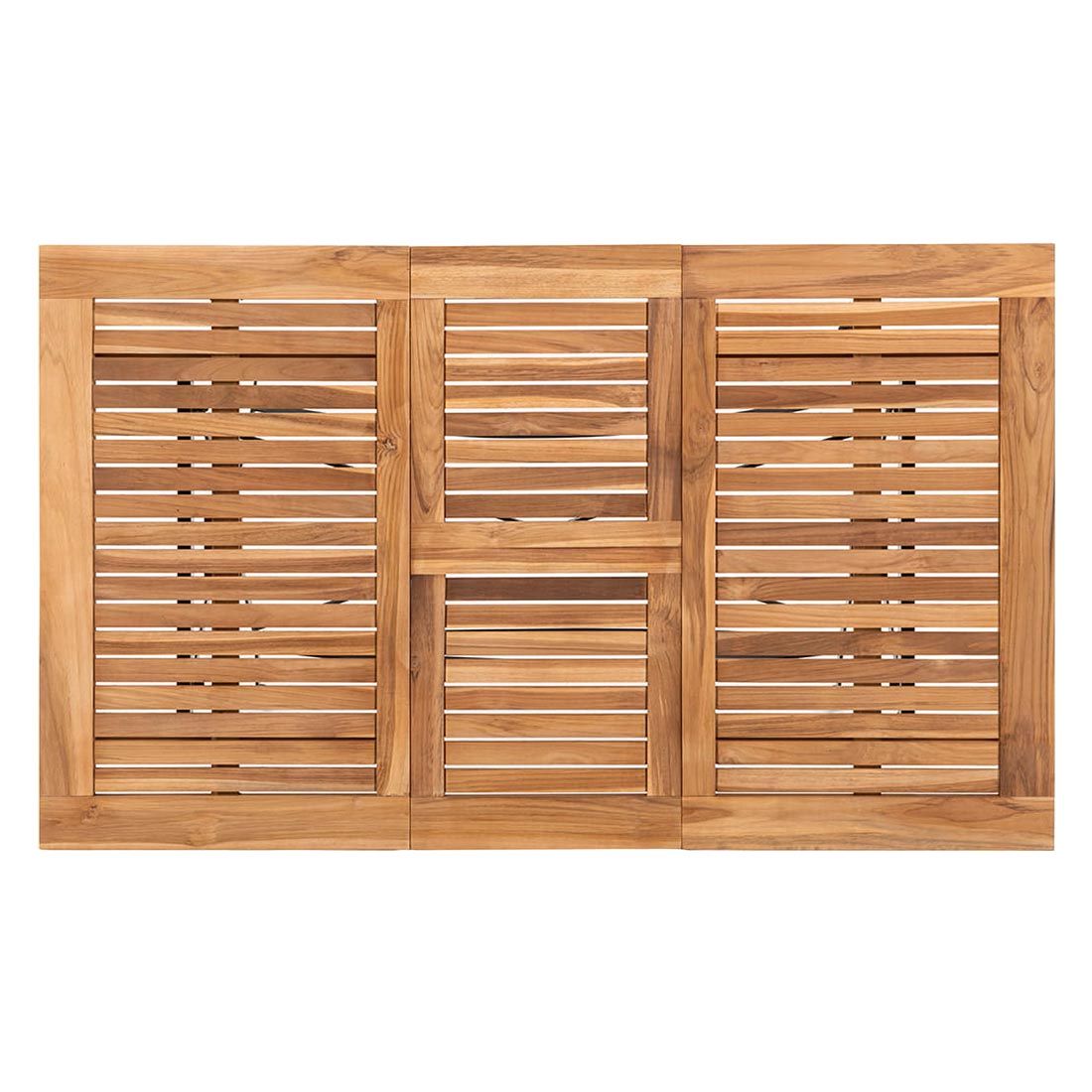 OUTLIV. Lindau Klapptisch 110/150x90x75 cm Stahl/Teak