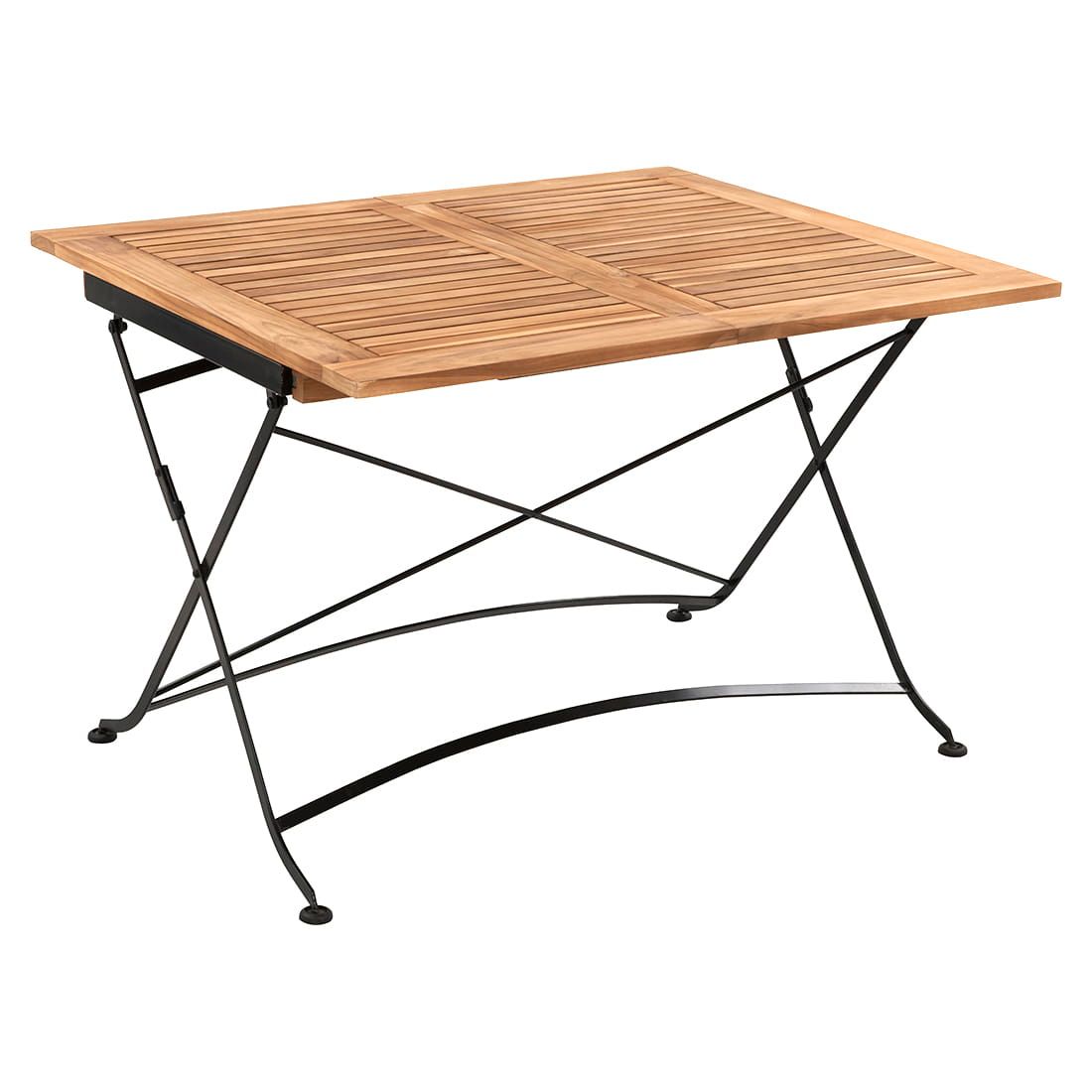 OUTLIV. Lindau Klapptisch 110/150x90x75 cm Stahl/Teak