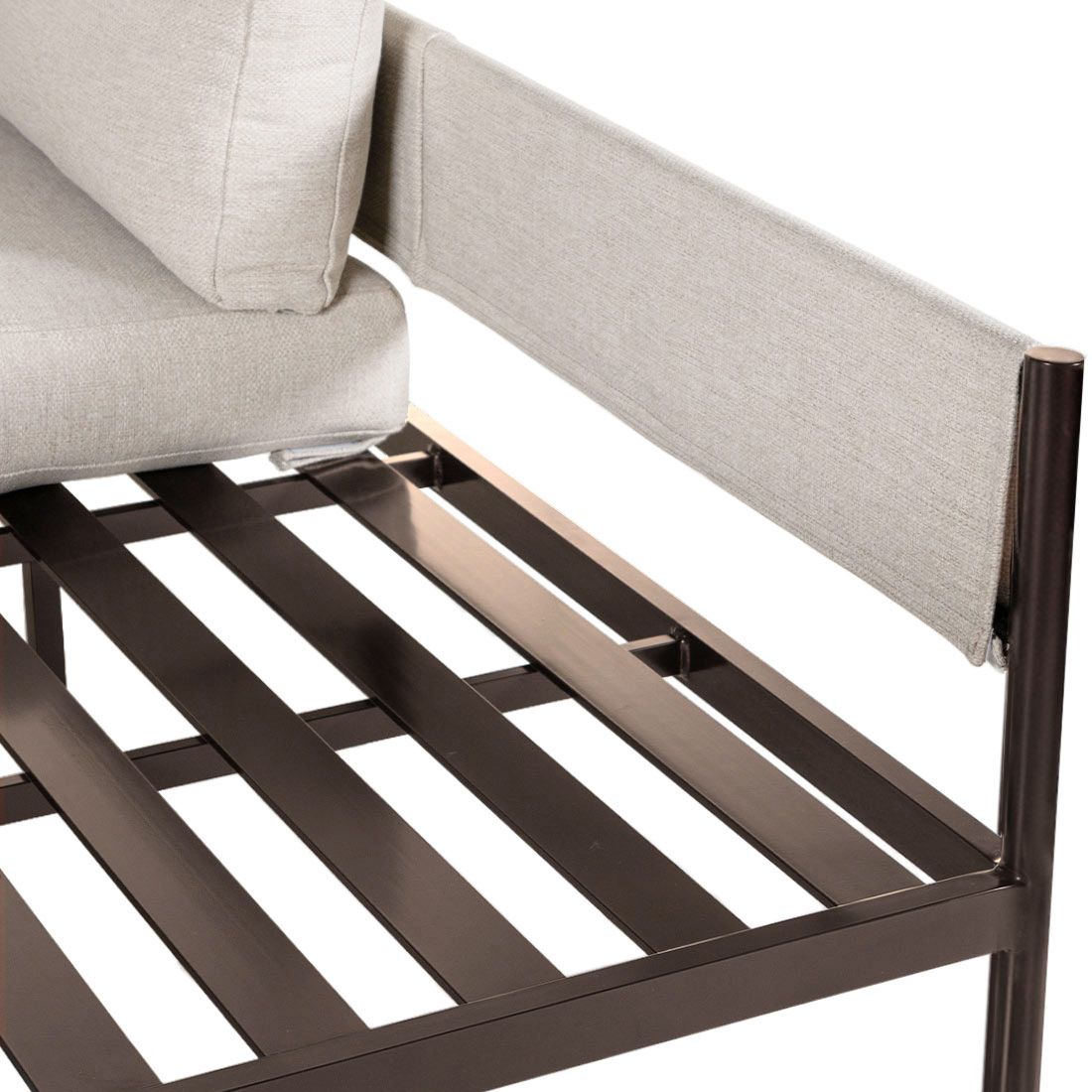 OUTLIV. Loungeset Aluminium/Kunstfaser
