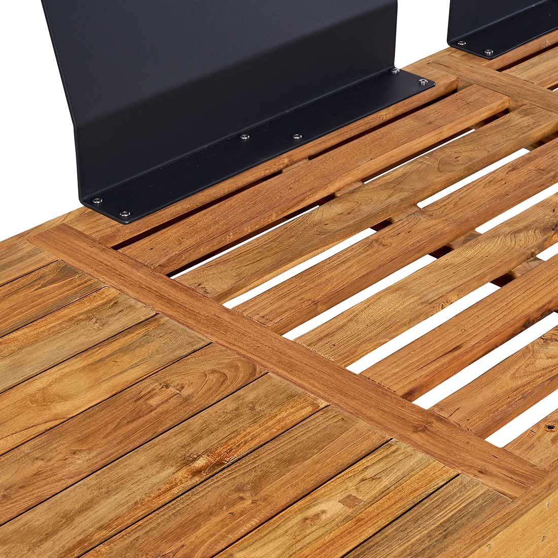 OUTLIV. Madrid Ecklounge Teak Recycelt/Olefin