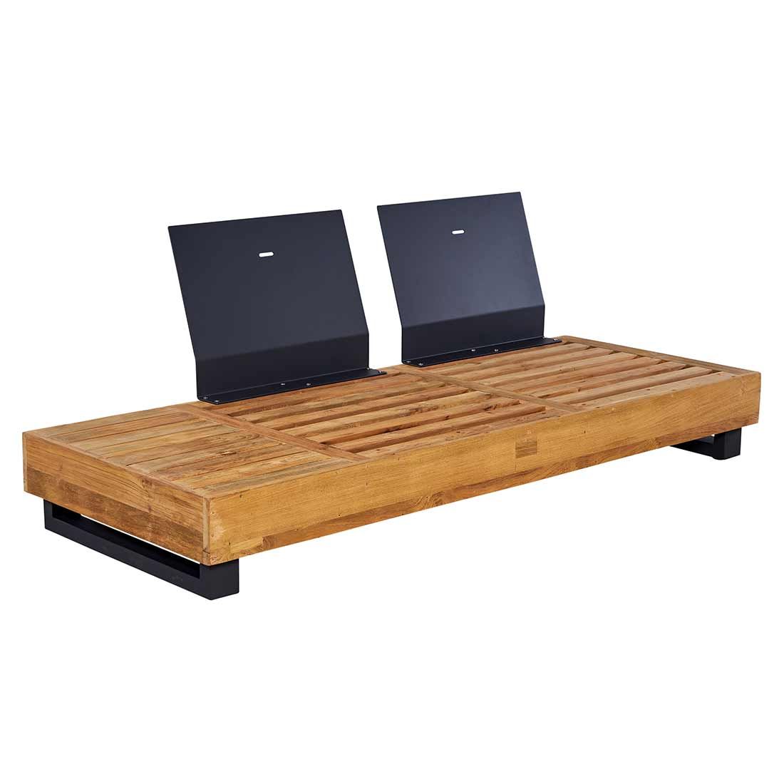 OUTLIV. Madrid Ecklounge Teak Recycelt/Olefin
