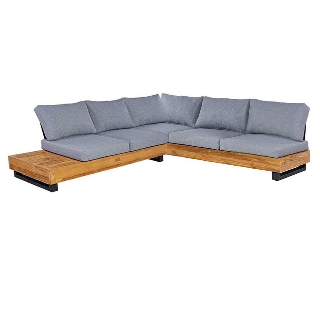 OUTLIV. Madrid Ecklounge Teak Recycelt/Olefin