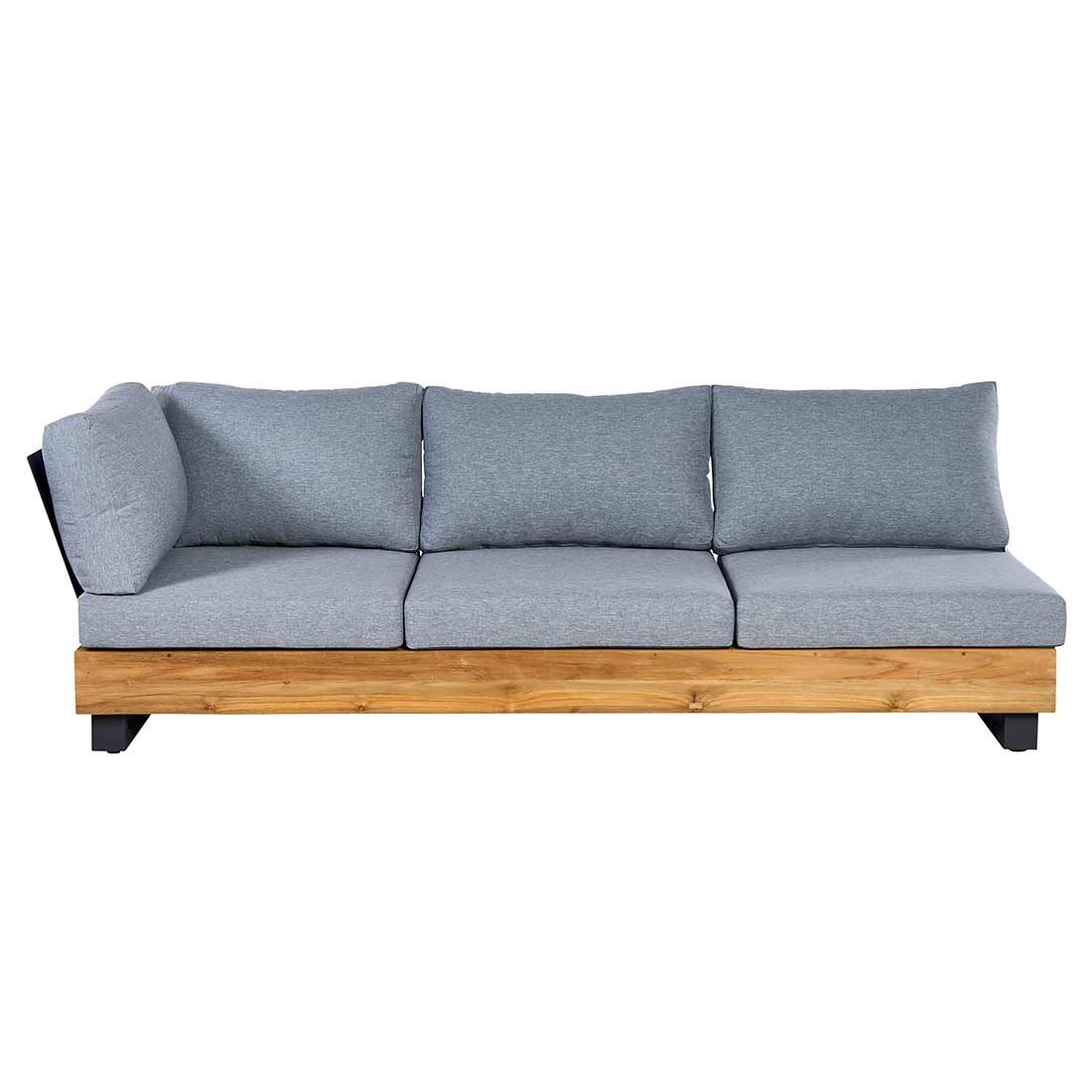 OUTLIV. Madrid Ecklounge Teak Recycelt/Olefin