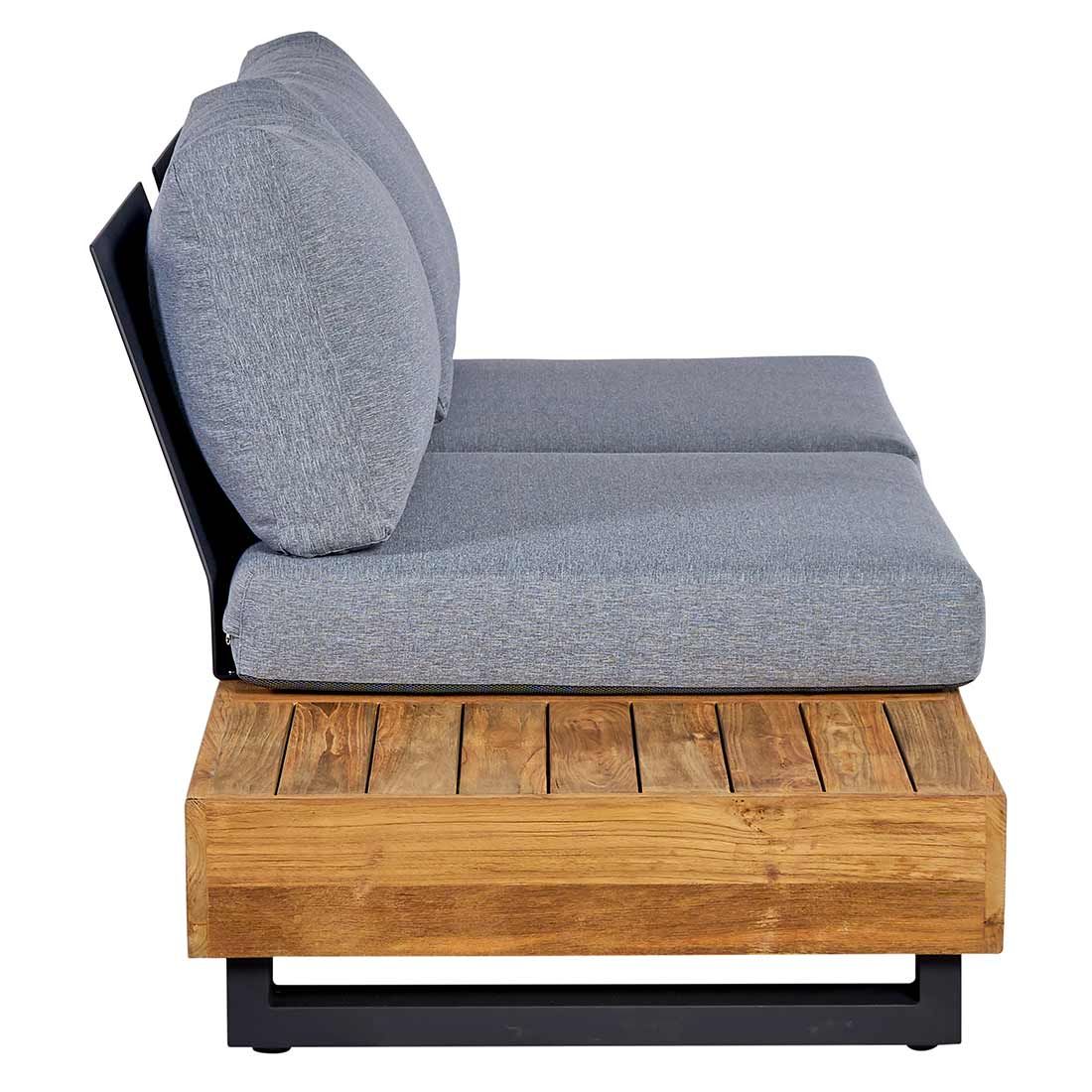 OUTLIV. Madrid Ecklounge Teak Recycelt/Olefin