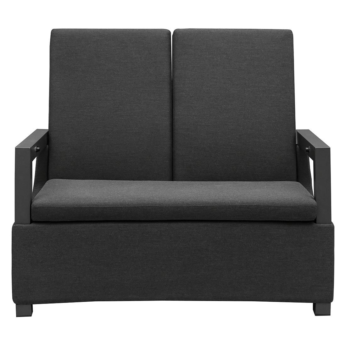 OUTLIV. Malaga Loungebank Aluminium/Sunbrella