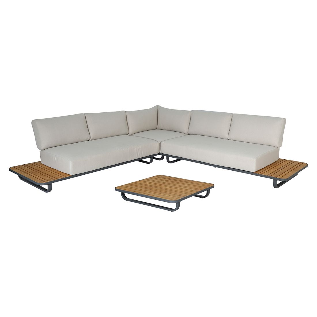 OUTLIV. Malibu Ecklounge Aluminium/Polyester