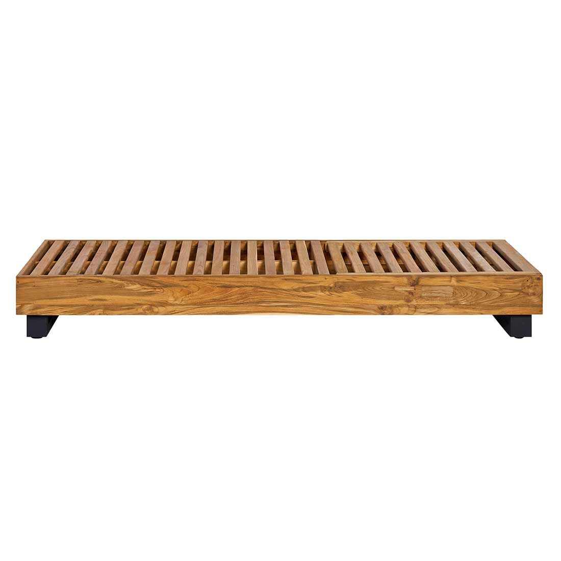 OUTLIV. Madrid Gartenliege Teak/Olefin