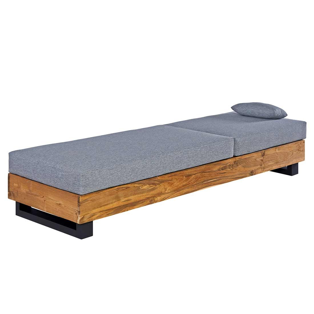 OUTLIV. Madrid Gartenliege Teak/Olefin