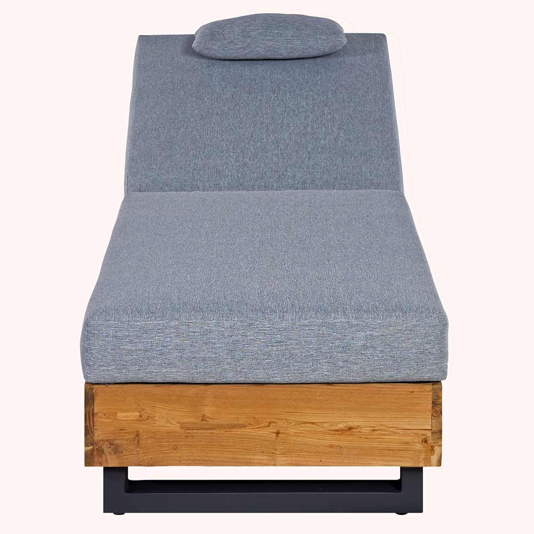 OUTLIV. Madrid Gartenliege Teak/Olefin