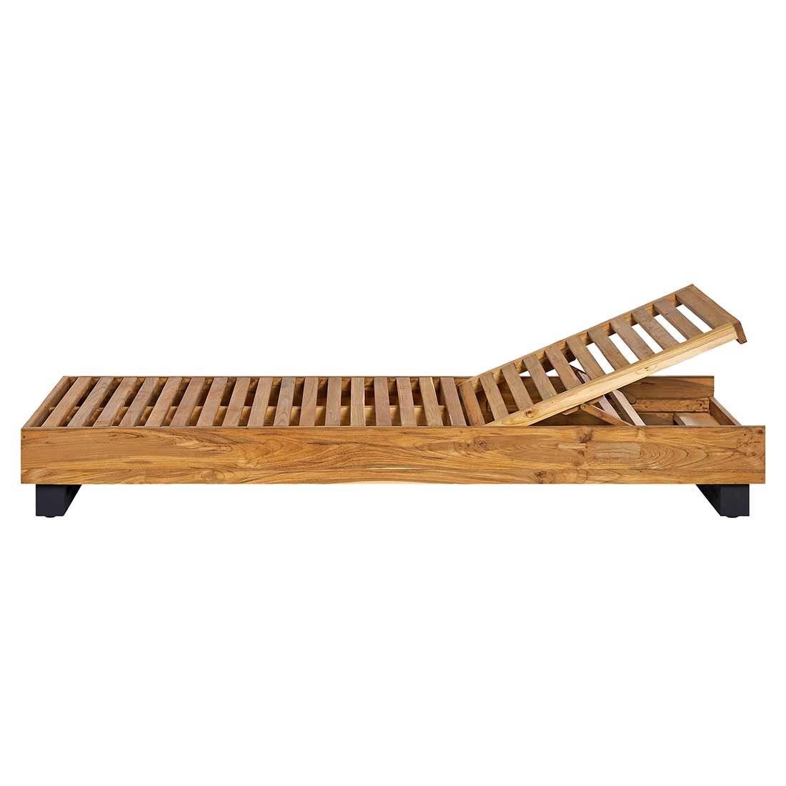 OUTLIV. Madrid Gartenliege Teak/Olefin